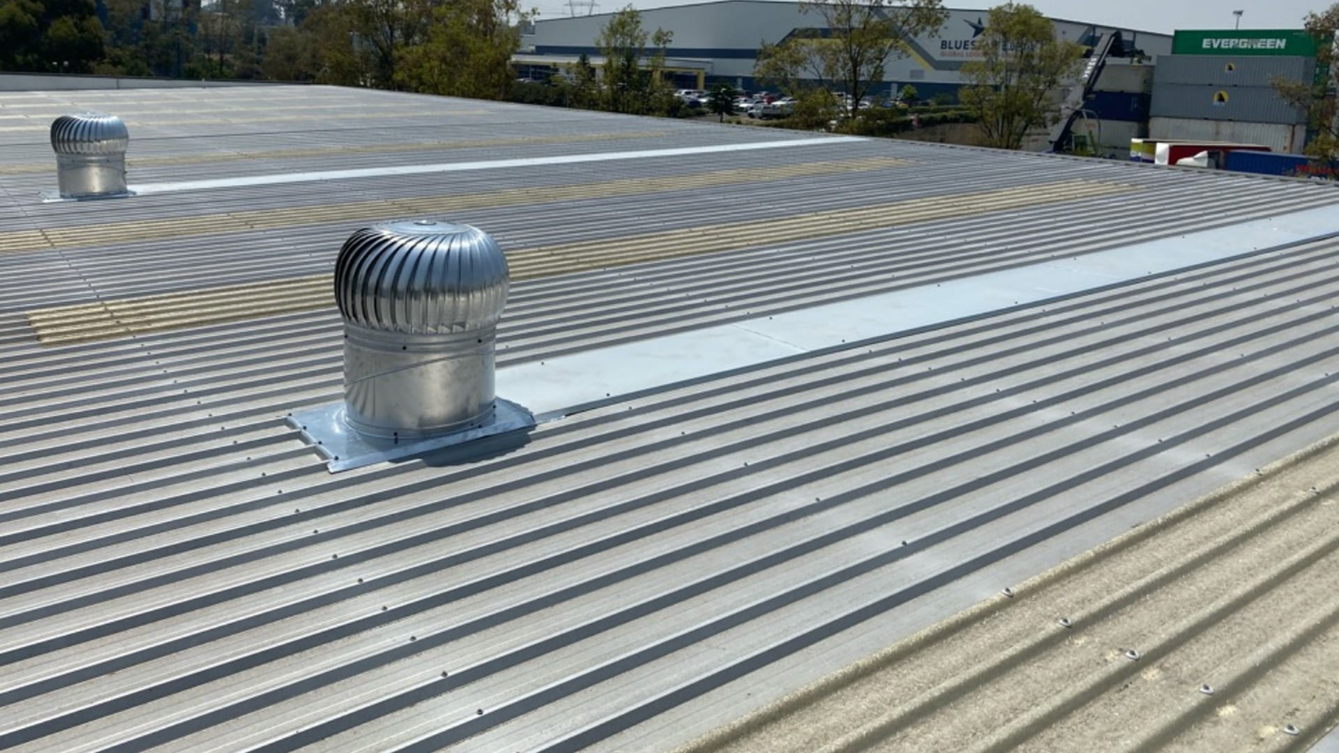 How do you tell if attic is properly vented? Commercial Wind Driven Roof Vents