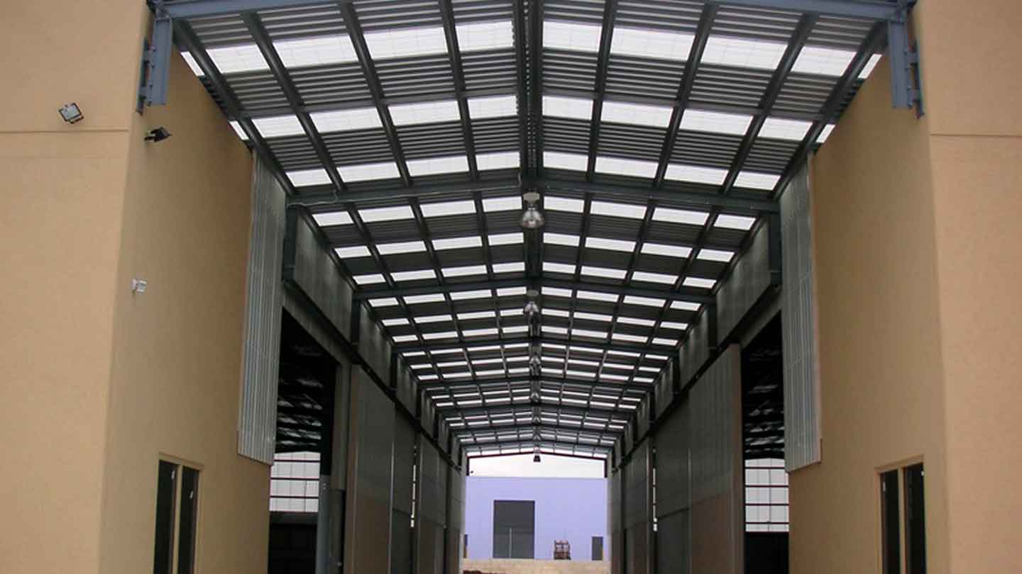 fibreglass-skylight-panels-sydney-11 ampelite commercial skylight panels sydney
